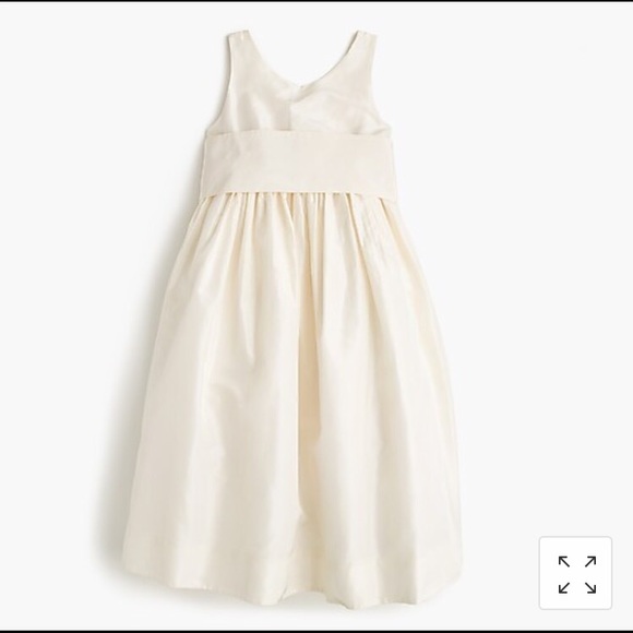 Girls’ Silk Taffeta Dress (Size 14) - Picture 4 of 5